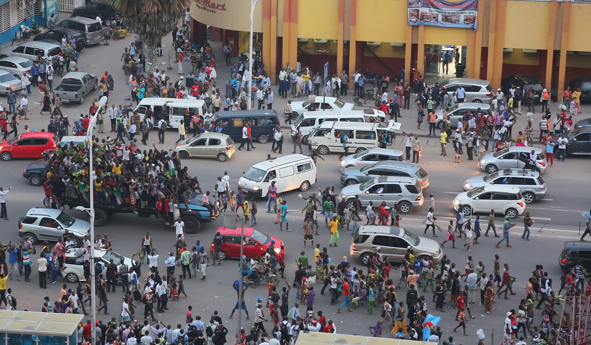 Dans les rues de Kinshasa © Monusco