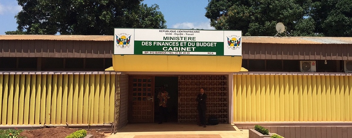 Ministère des Finances et du Budget de République centrafricaine.