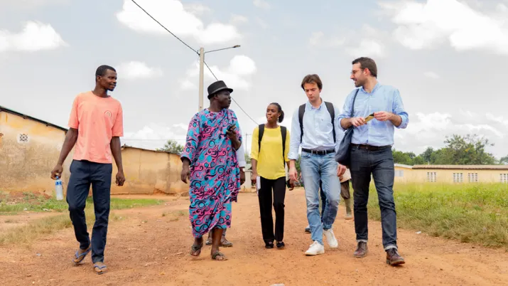 Les équipes d'Expertise France sur le terrain