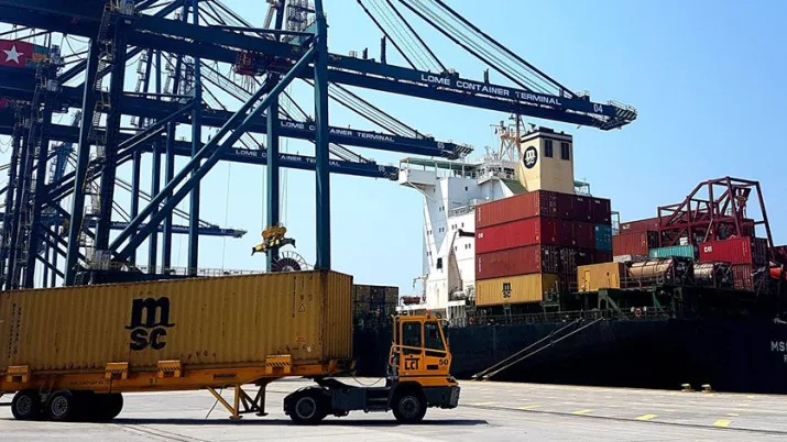 Port of Lomé (Togo) - © N. Vertongen