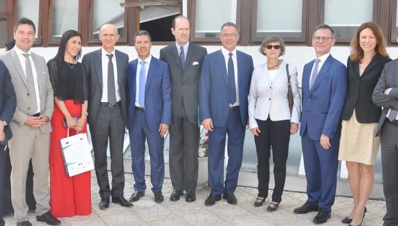 A l'occasion du lancement officiel du jumelage.