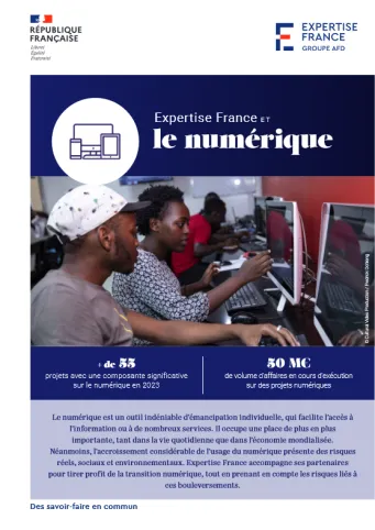 Couverture Expertise France et le numérique